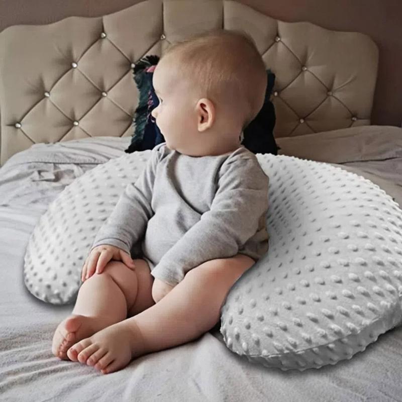 Nursing Pillow Breastfeeding - Bebek Emzirme Yastık Örtüsü Noktalı Destek
