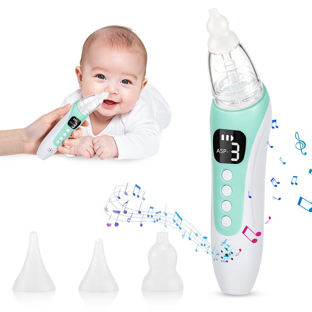 Nasal Aspirator - Elektrikli Bebek Burun Aspiratörü, 3 Ayarlanabilir