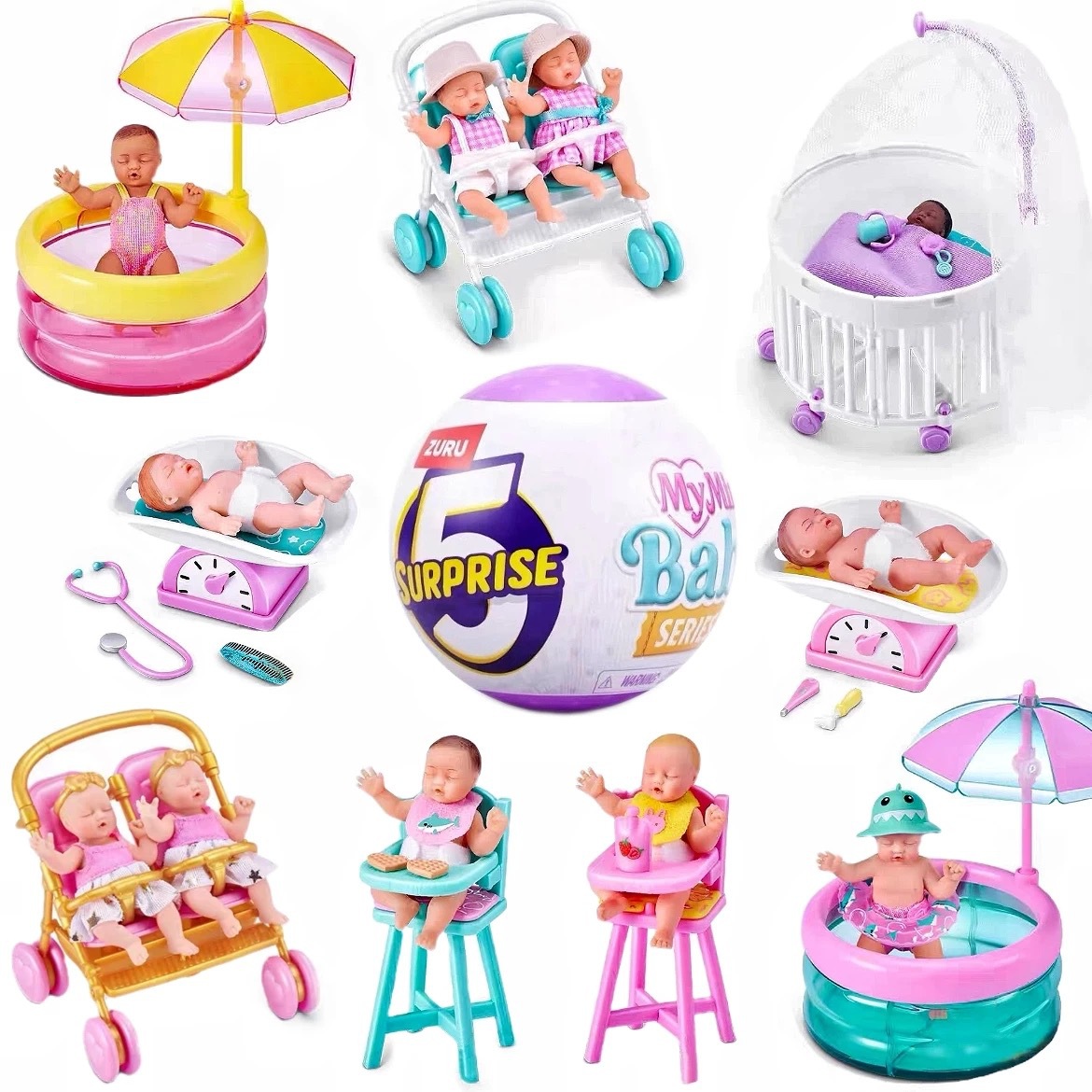 ZURU 5 Sürpriz Serisi 2: Minik - Baby Products Toys incelemesi ve fiyatı